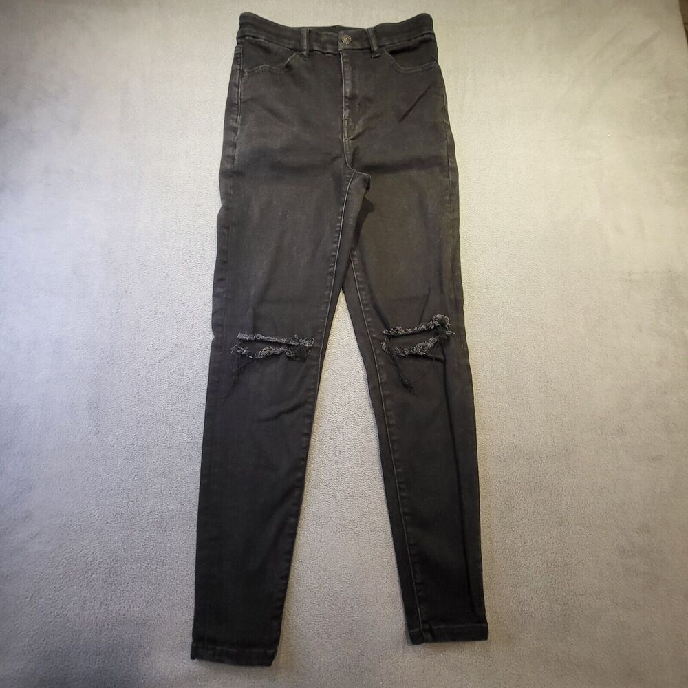 American Eagle Womens 4‎ Curvy Super High Rise Jeggings Next Level Stretch